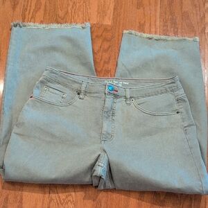 Peace Love World Women's  Jeans in Olive